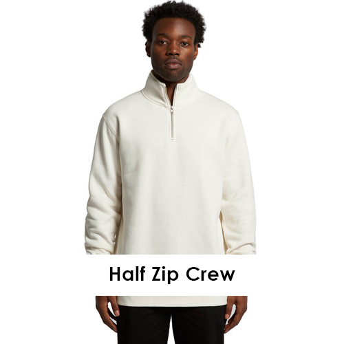 Half Zip crew