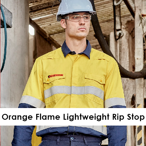 Orange Flame Lightweight Rip Stop